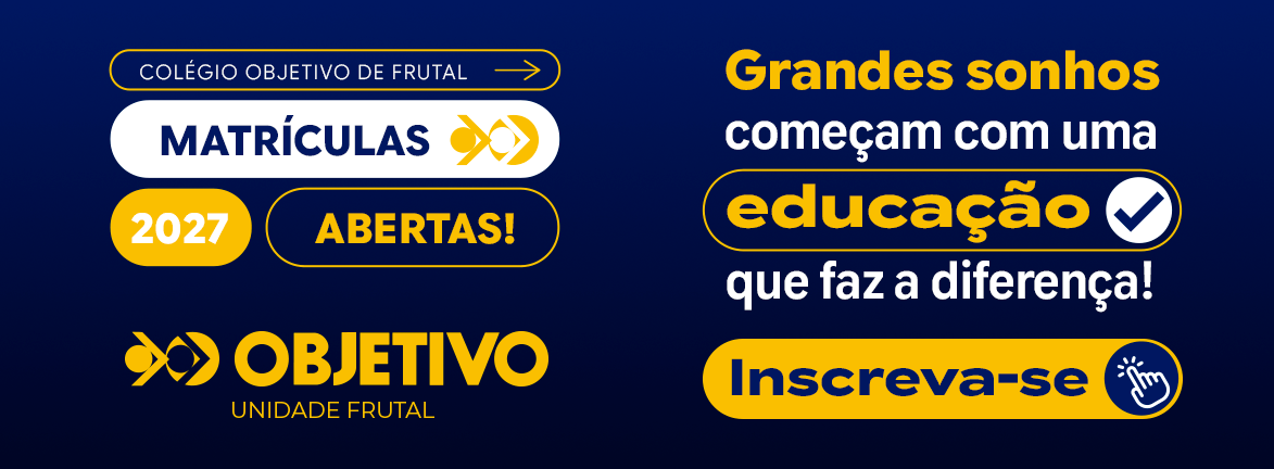 Redes sociais do Colégio Objetivo